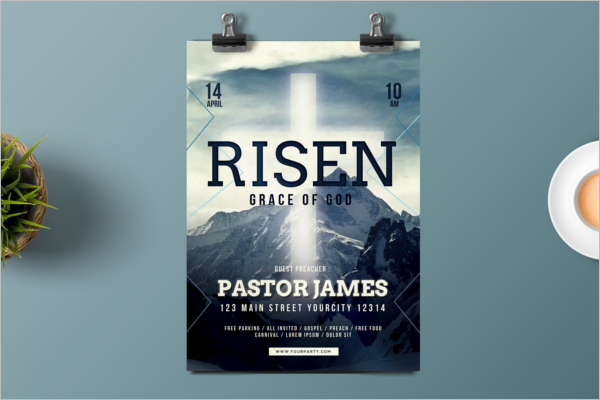 Easter Church Poster