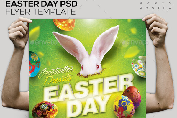 Easter Day PSD Template