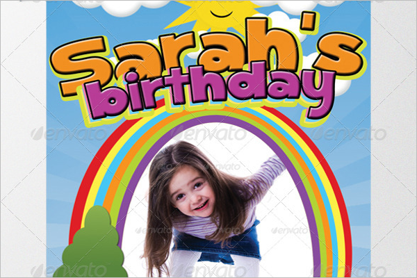 Elegant Birthday Poster Design