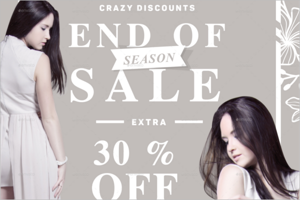 End Season Sale Poster