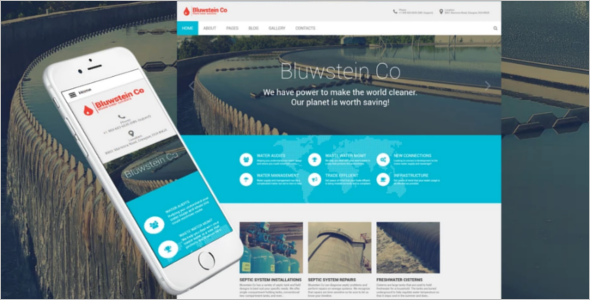 Environmental Joomla Template