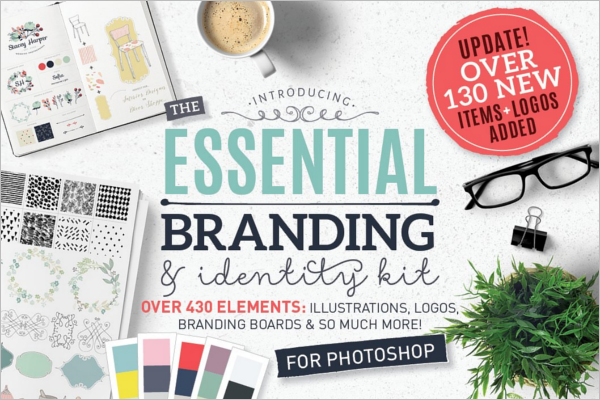 Essential Branding Photoshop Logo Template
