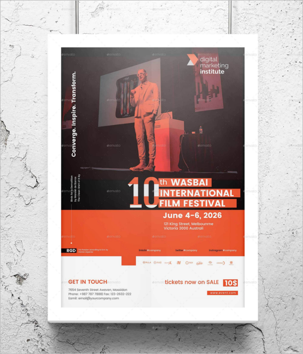 Event Poster Design Template