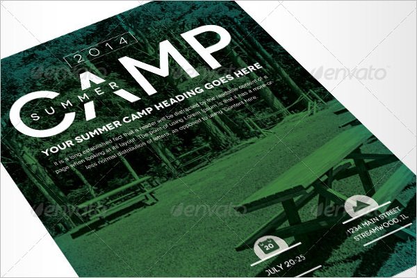 Event Summer Camp Flyer