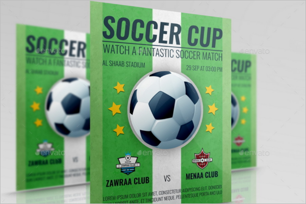 Fantastic Soccer Flyer Template