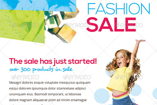 Fashion Daycare Flyer Template