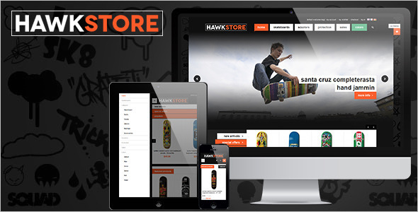 Fashion E-commerce Magento Template