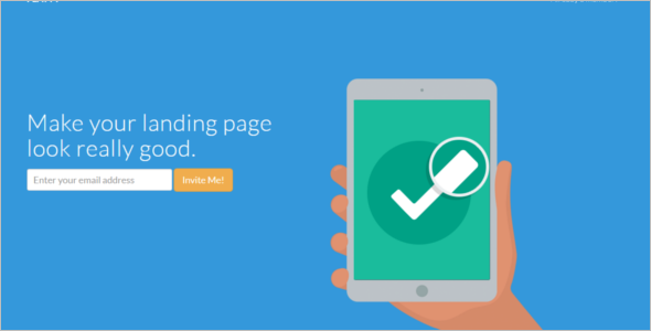 FlatÂ  HTML5 Landing Page Template