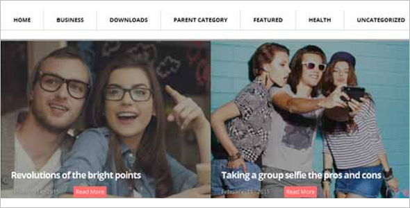 Free Blog Platform Template