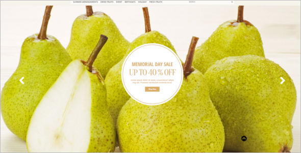 Fruit Farmimg Magento Template