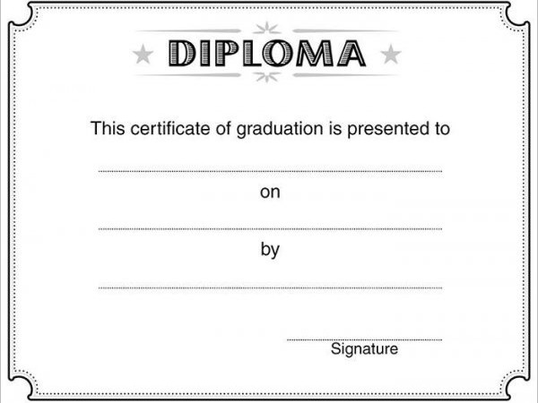 Graduation Certificate Template