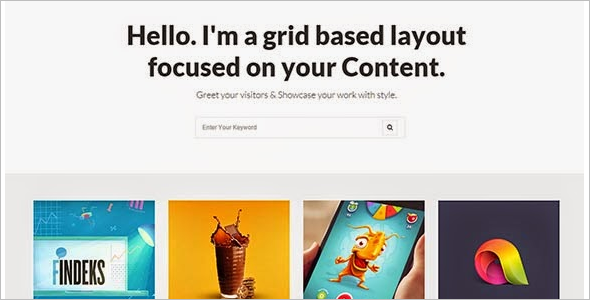 Graphic Blog Free Template