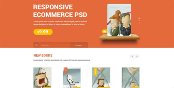 Handmade Bookstore Magento Template