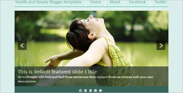 Health Blog Template