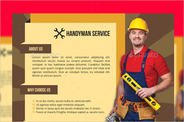 Home Service Flyer Template