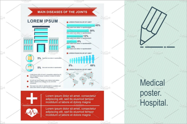 Hospital Medical Poster Template.