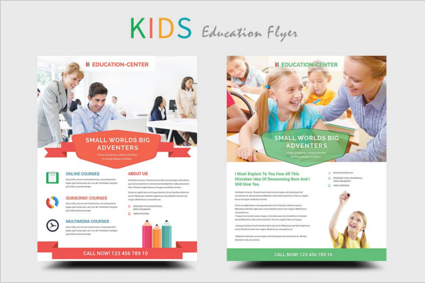 Kids Education Flyer
