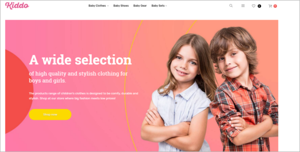 Kids Mobile Store Magento Theme
