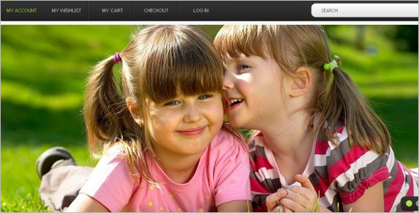 Kids Photography Magento Theme