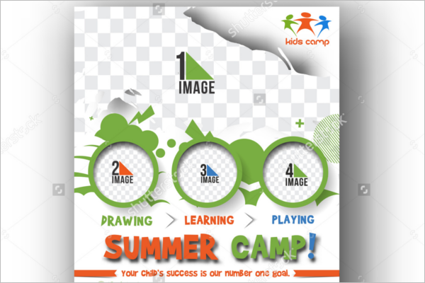 Learning Summer Camp Flyer Design