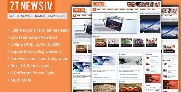 Magazine Joomla WebsiteÂ 