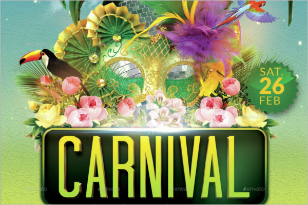 Minimal Carnival Flyer