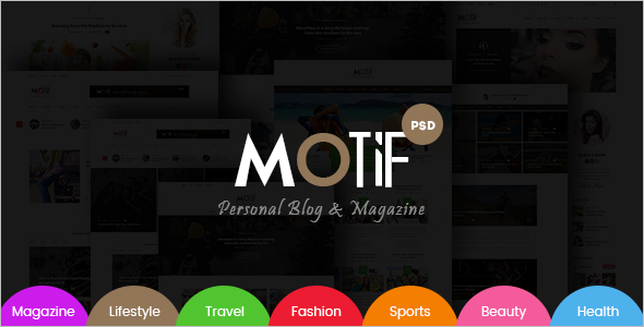 ModernÂ Blog & Magazine Template