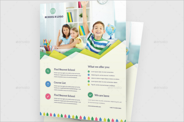 Modern Education Flyer Template