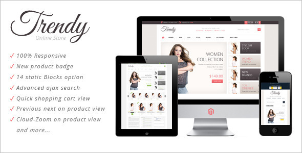 ModernÂ Mobile Store Magento Theme