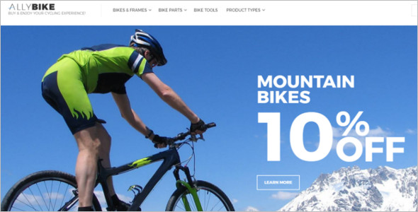 Mountain Bike Magento Theme