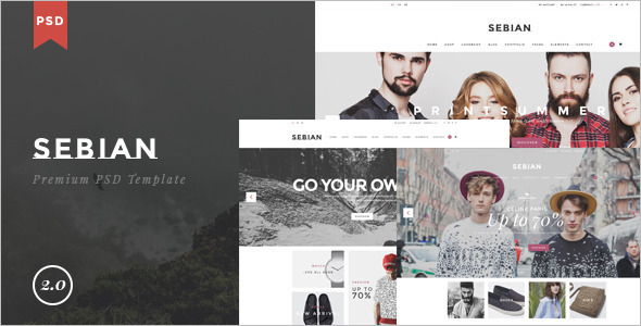 Multi Purpose E-Commerce Portfolio Template