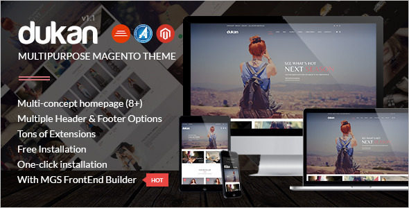 Multipurpose Magento Store Theme