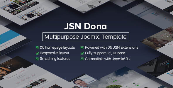 Multipurpose Political Joomla Template