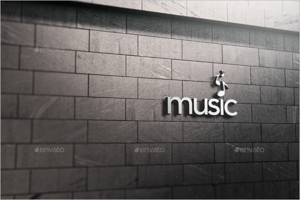 Download 60+ 3D Wall Logo Mockups || Free & Premium Templates