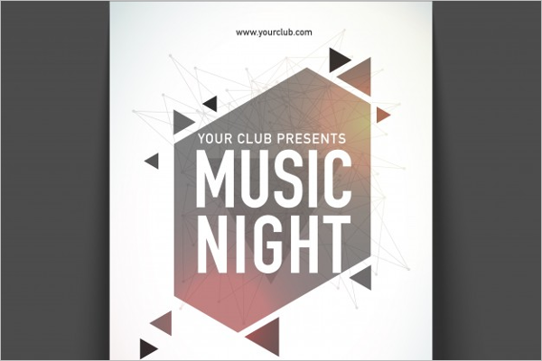 Music Night Poster Template