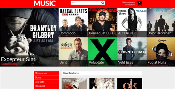 Music Shop Magento Theme