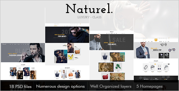 Natural Jewellery Opencart Template