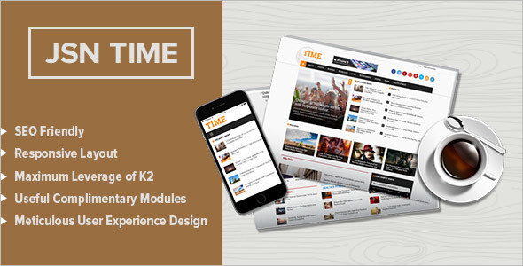 News Template for Joomla