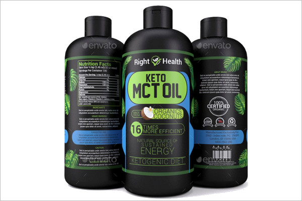 Oil Mockup BottleÂ 