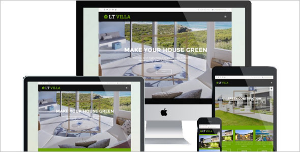 Onepage Environmental Villa Joomla Template