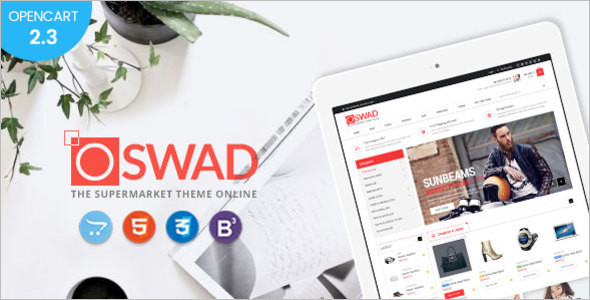 Online Magazine OpenCart Theme
