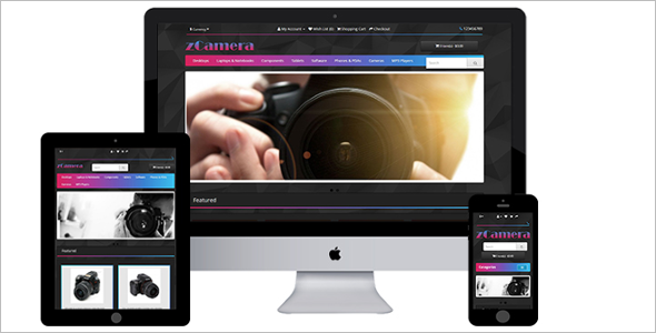 OpenCart Zcamera Thme