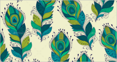 Peacock Feather Patterns