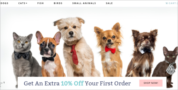 Pet Animal OpenCart Template