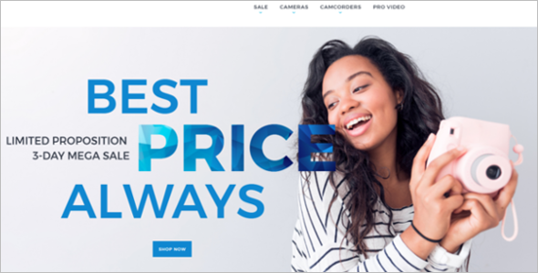 Photo & Video Magento Store Theme