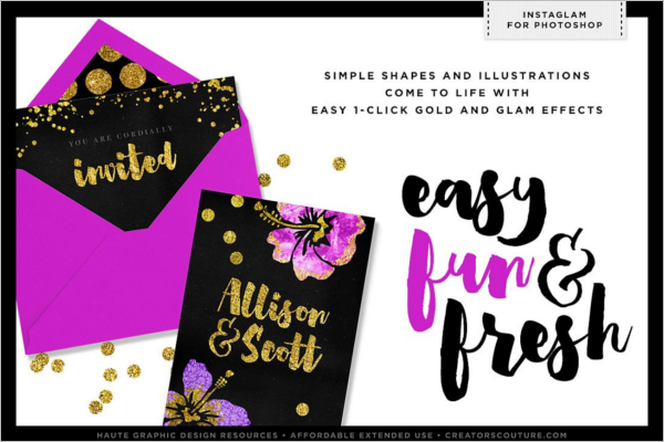 Photoshop Greeting Card Design