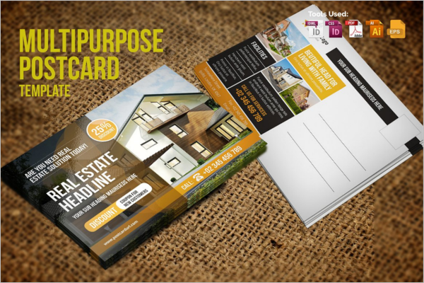 Post Card Design Poster