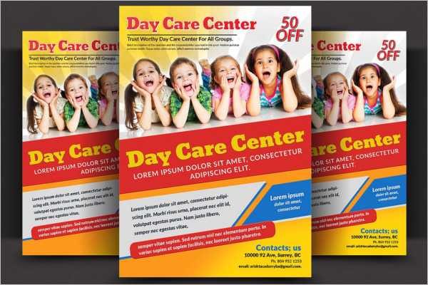 Premium Daycare Flyer Template