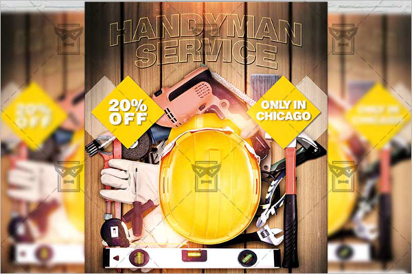Premium Handyman Service Flyer