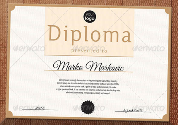 Printable Participation Certificate Template
